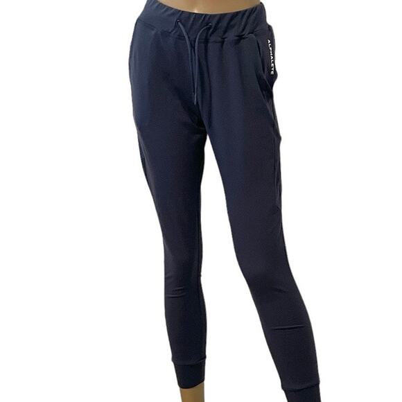 Alphalete Premium V2 Jogger active pants navy blue medium P 7042 - Picture 9 of 9